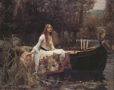 John William Waterhouse The Lady of Shalott (nn03) china oil painting image